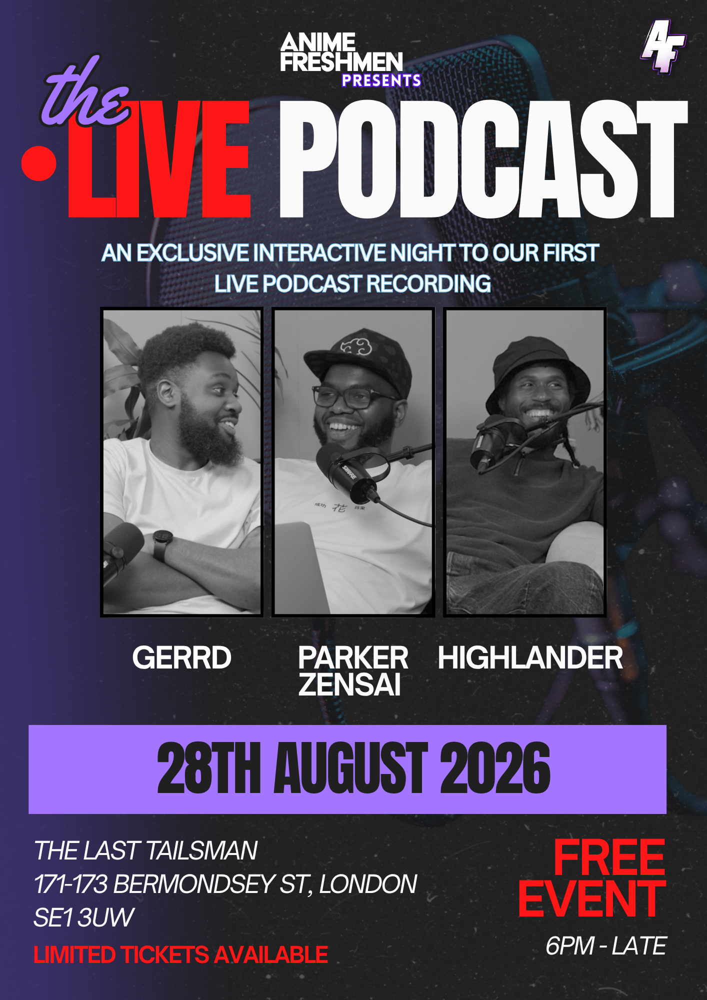 The Live Podcast | Anime Freshmen