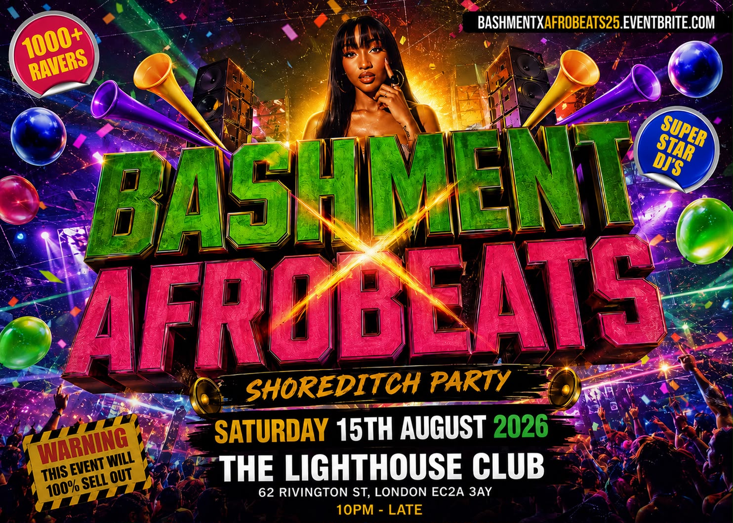 Bashment X Afrobeats - Shoreditch Party