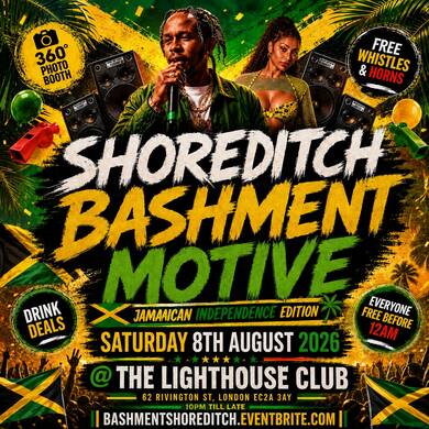 Shoreditch Bashment Motive - Everyone Free Before 12AM