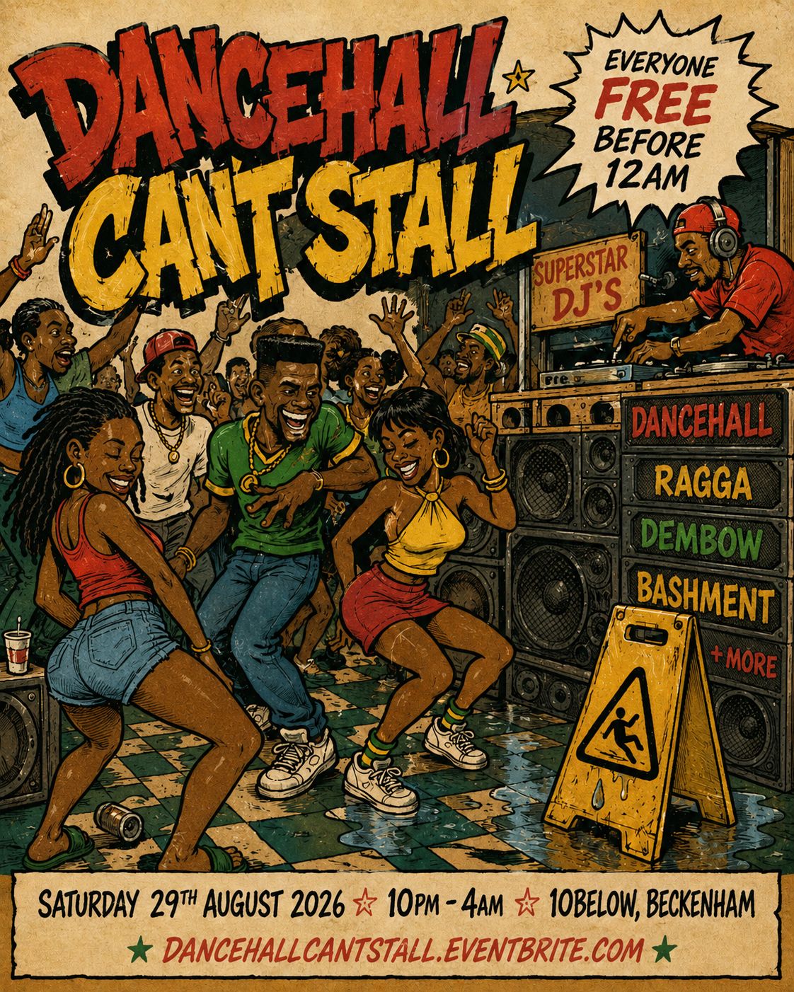 DANCEHALL CAN’T STALL: BECKENHAM’S BIG DANCEHALL PARTY