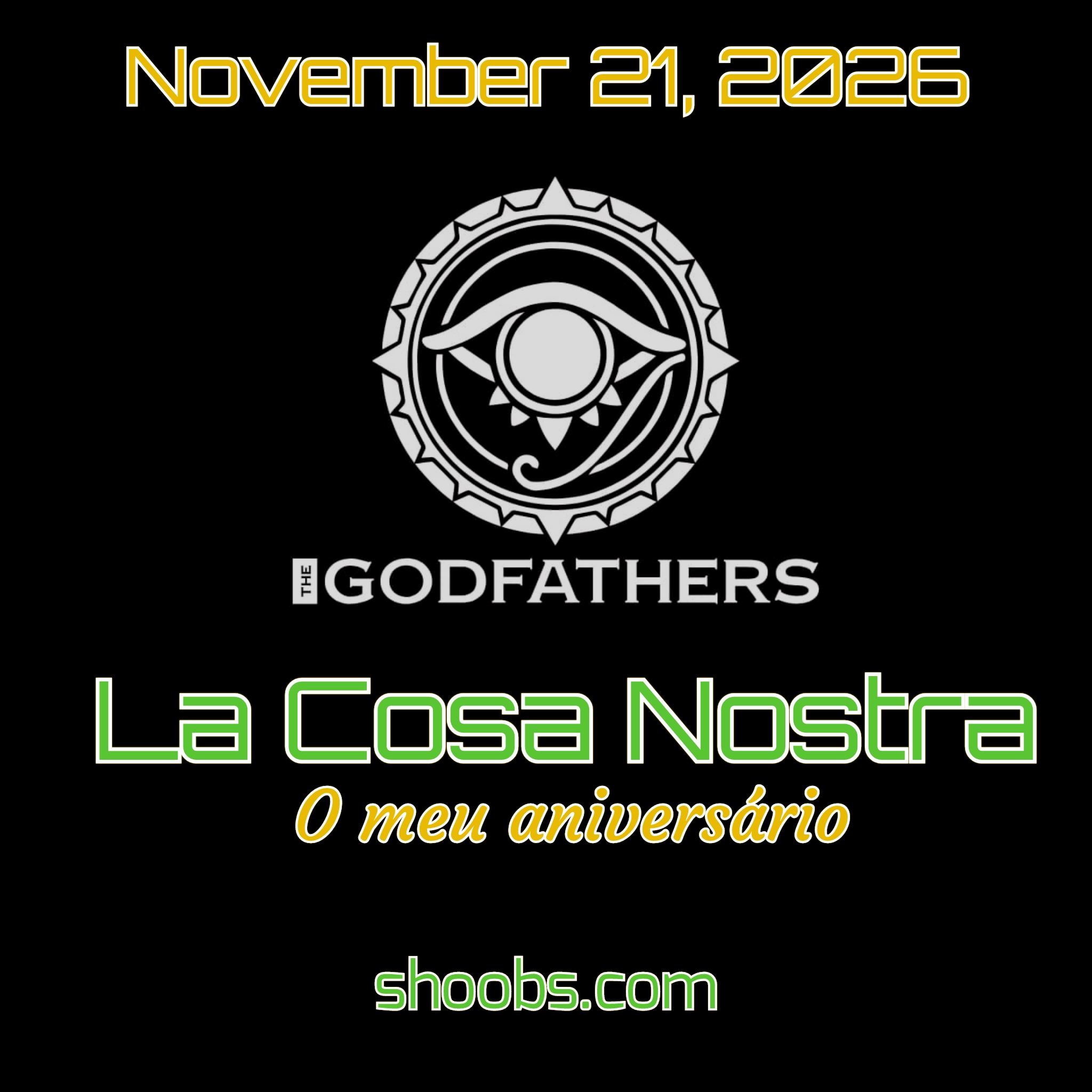 La cosa nostra Baltasar's birthday