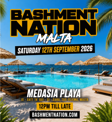 BASHMENT NATION MALTA - Freedom Street Pre-Pool Day Party