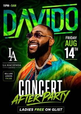 DAVIDO Concert After Party