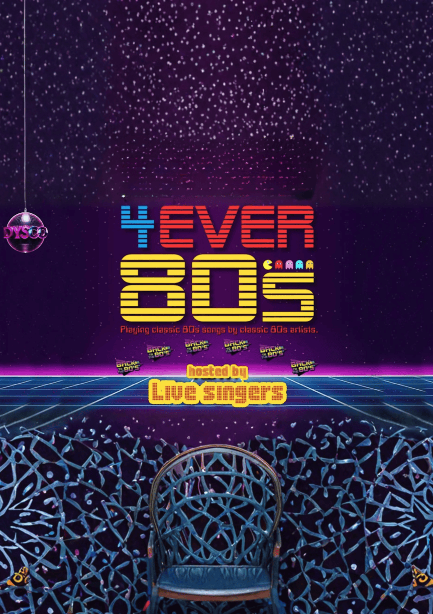 80s Tribute Night FRIDAY 14TH AUGUST