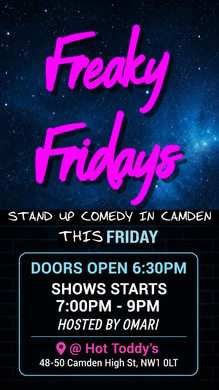 Freaky Friday's Comedy Sep 4th