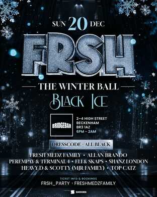 FRSH - THE WINTER BALL (BLACK ICE)