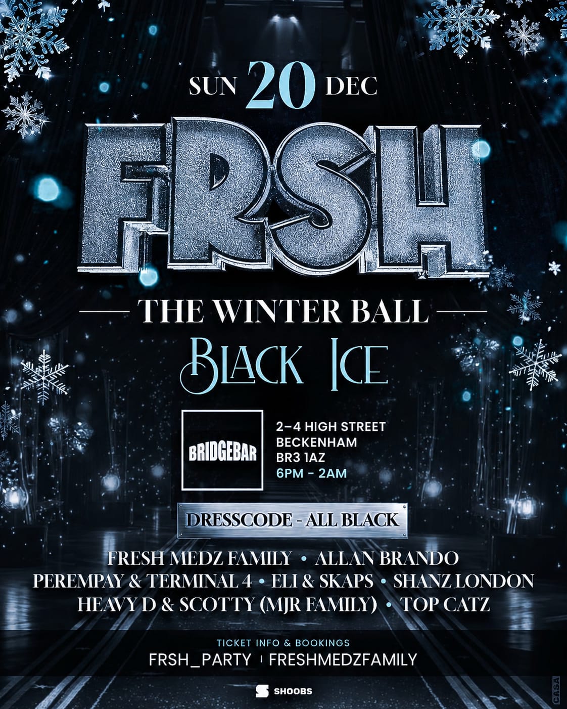 FRSH - THE WINTER BALL (BLACK ICE)