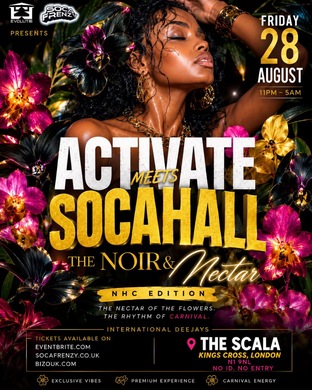 ACTIVATE Meets SOCAHALL - Notting Hill Carnival Starter 2026