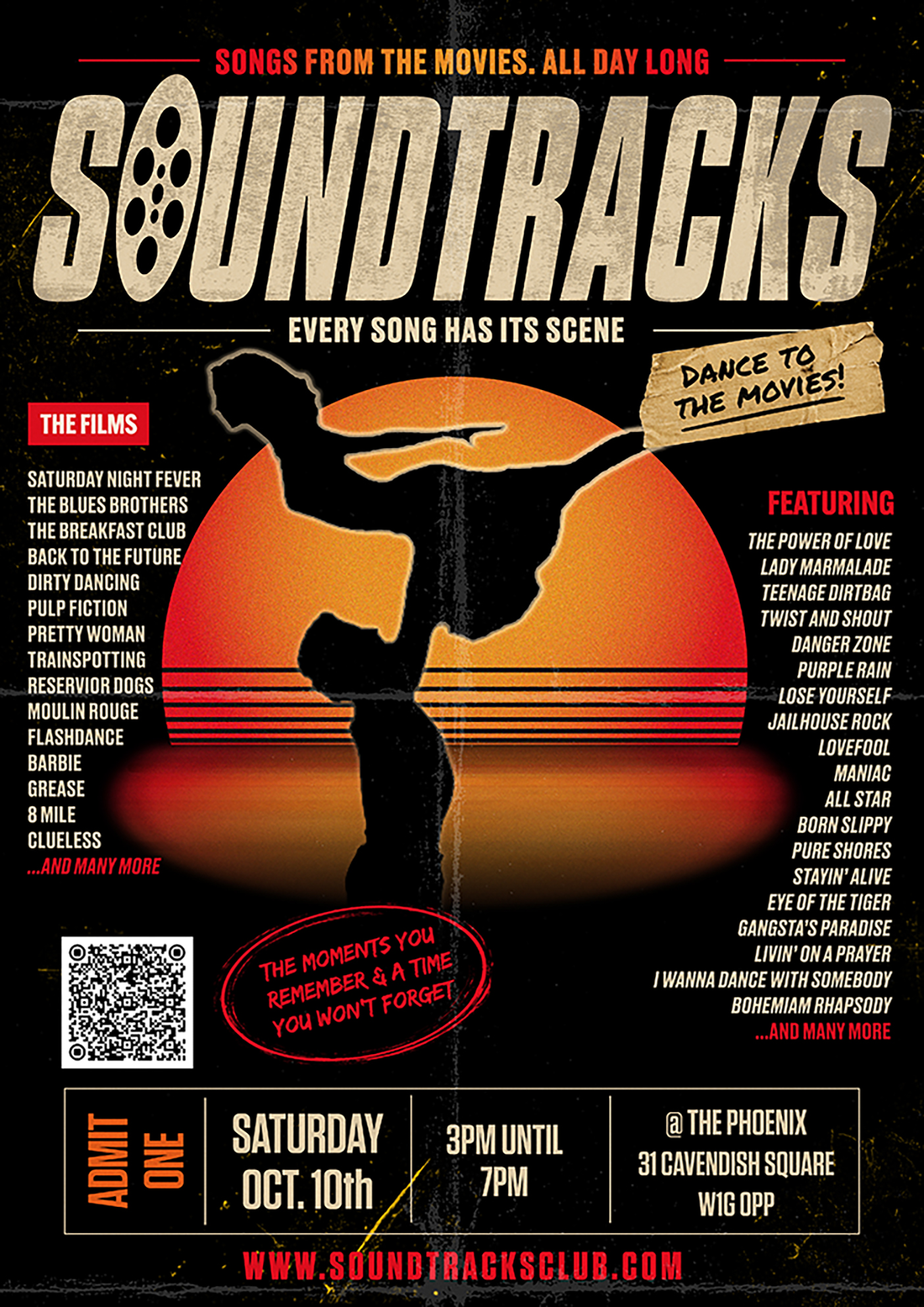 SOUNDTRACKS - A Movie Themed Afternoon Party
