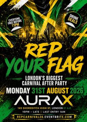 Rep Your Flag - Everyone Free Before 11PM