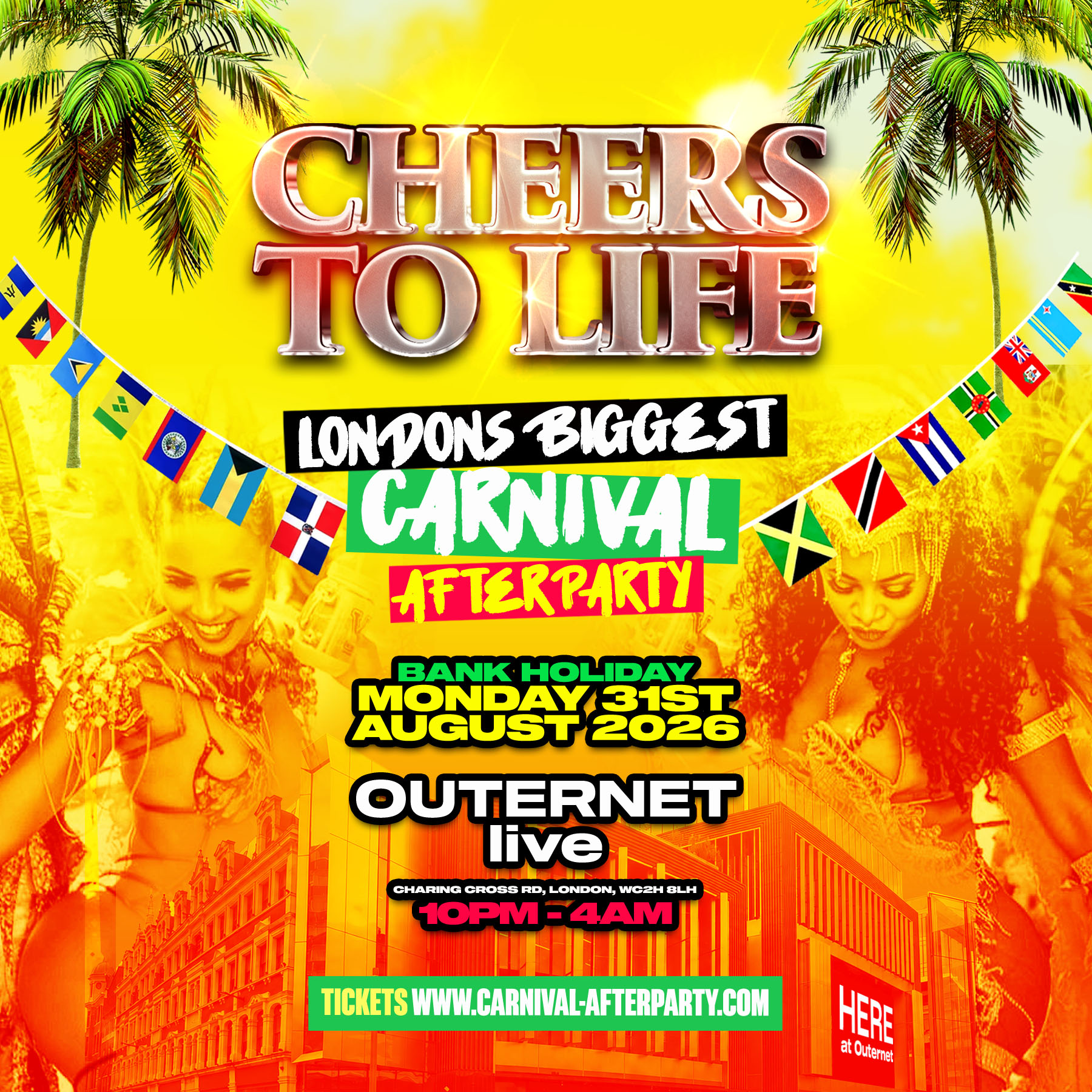 Cheers to Life - Carnival Afterparty