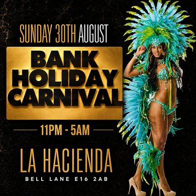 CARNIVAL BANK HOLIDAY SUNDAY @LA LOUNGE   (SUMMER NIGHTS)  