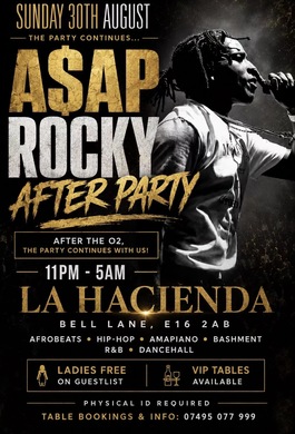 A$AP Rocky Concert After Party @ LA LOUNGE