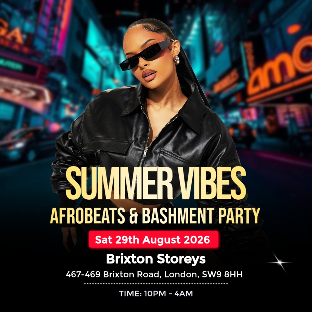 Summer Vibes - Afrobeats & Bashment Party 