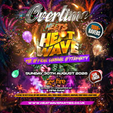 Overtime Meets HeatWave The Official Carnival After Party 
