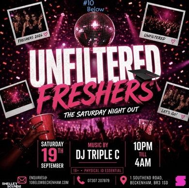 UNFILTERED Freshers