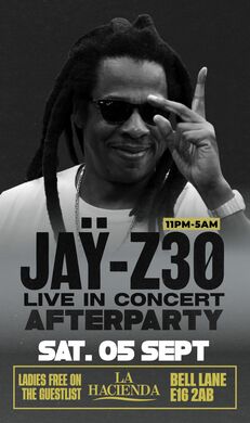JAY- Z30 LIVE IN CONCERT AFTER PARTY AT  LA HACIENDA 5TH OF SEPTEMBER 