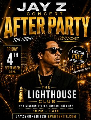 Jay Z Concert - After Party - Everyone Free Before 12AM
