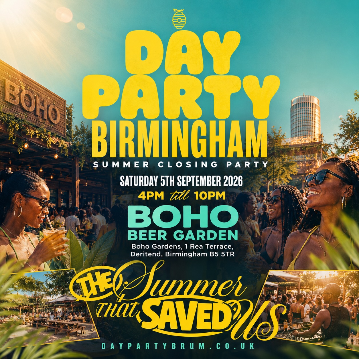 DAY PARTY BRUM: Summer Closing Day Party