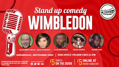 Stand up comedy in Wimbledon