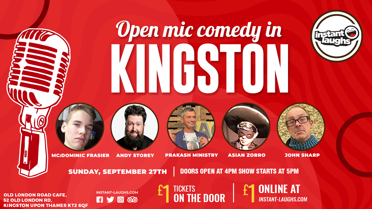 Open mic comedy in Kingston