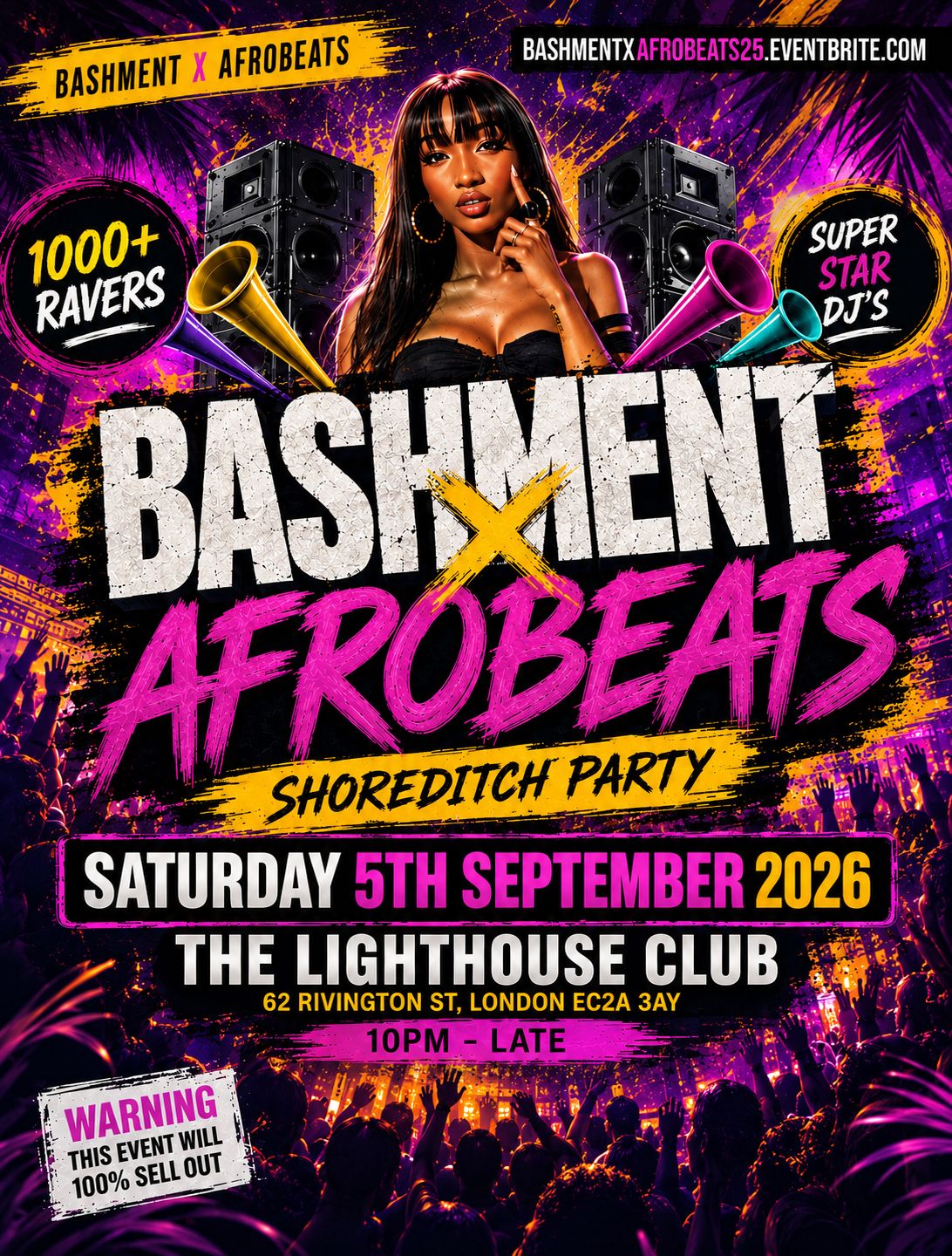 Bashment X Afrobeats - Shoreditch Party