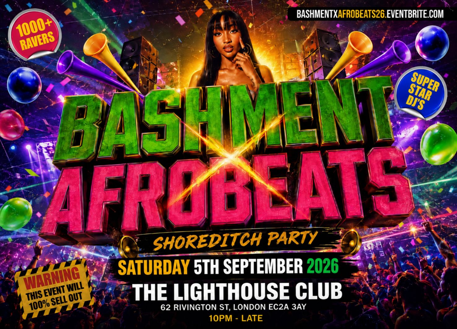 Bashment X Afrobeats - Shoreditch Party