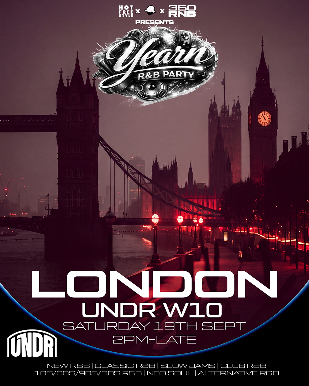 YEARN: LONDON R&B DAY PARTY