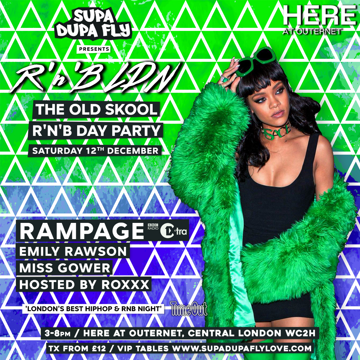 R'n'B LDN Day Party: HERE at Outernet w/ Rampage