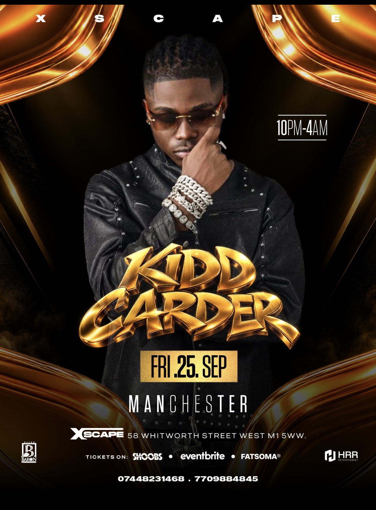 KIDD Carder Live in Manchester 