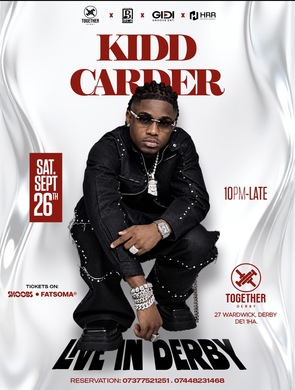KIDD Carder Live in Derby