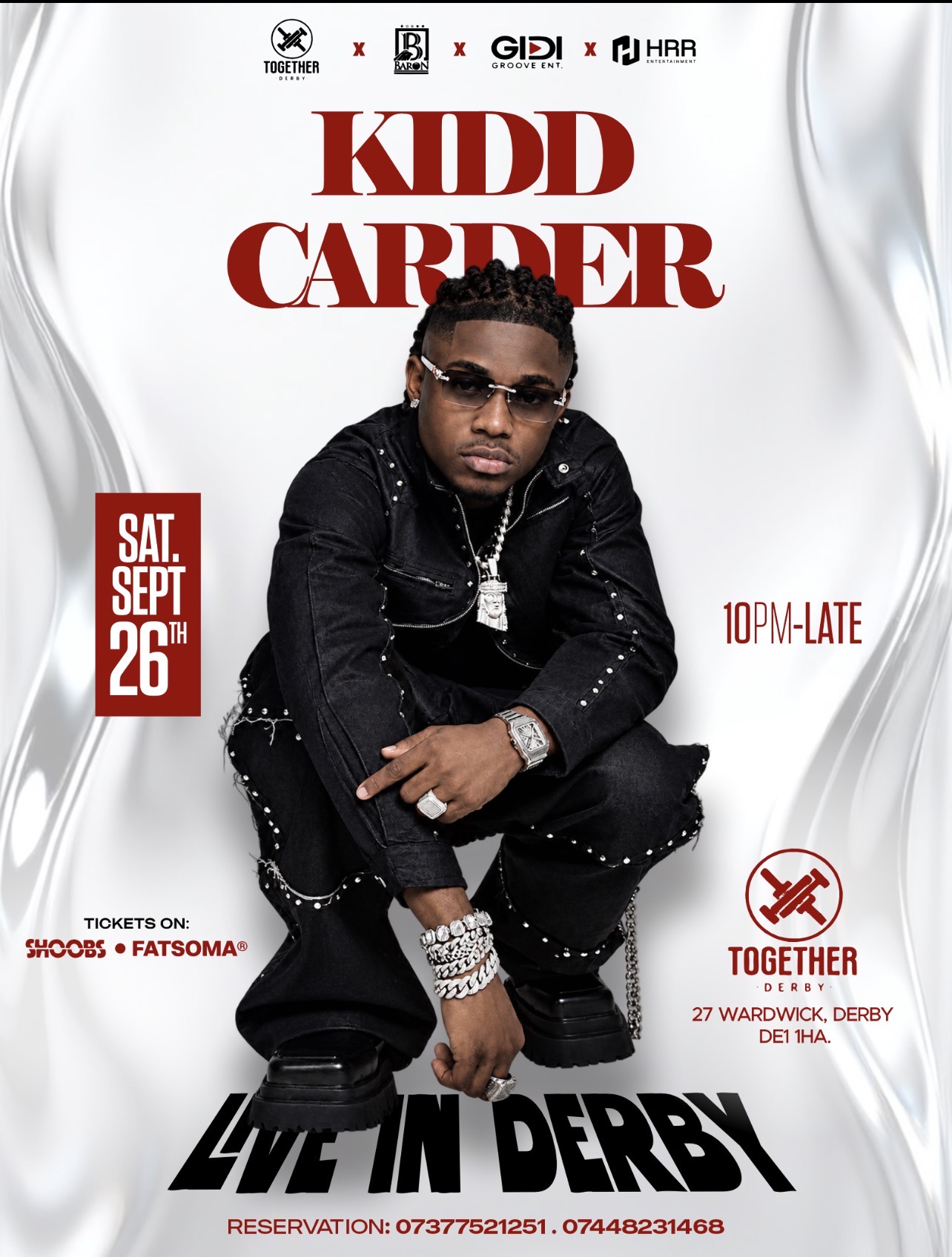 KIDD Carder Live in Derby
