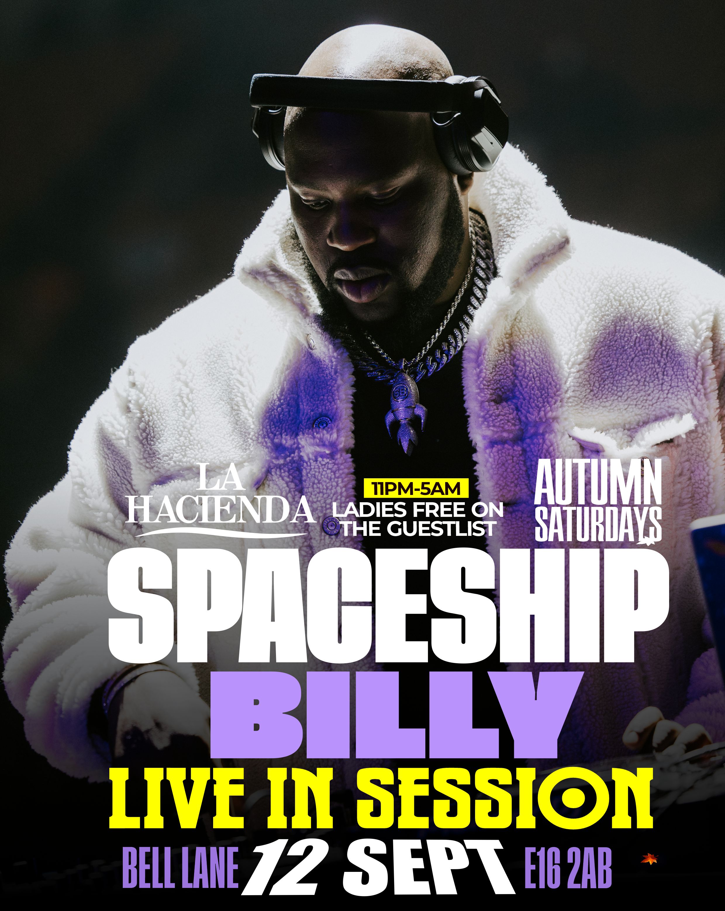 AUTUMN SATURDAY with SPACESHIP BILLY LIVE @ LA LOUNGE