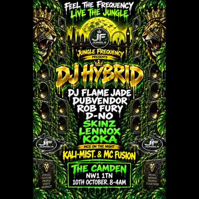 Jungle Frequency Presents DJ Hybrid | Jungle & Drum and Bass