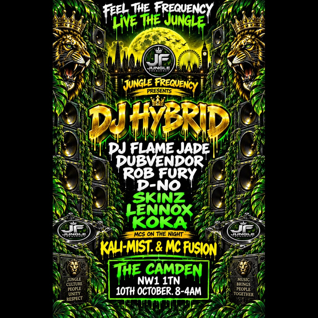 Jungle Frequency Presents DJ Hybrid | Jungle & Drum and Bass