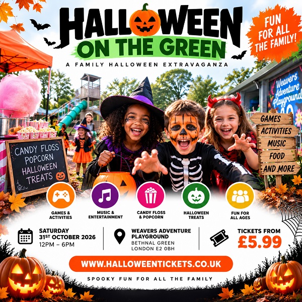 Halloween On The Green, The Massive Family Funday With Magician Trixy