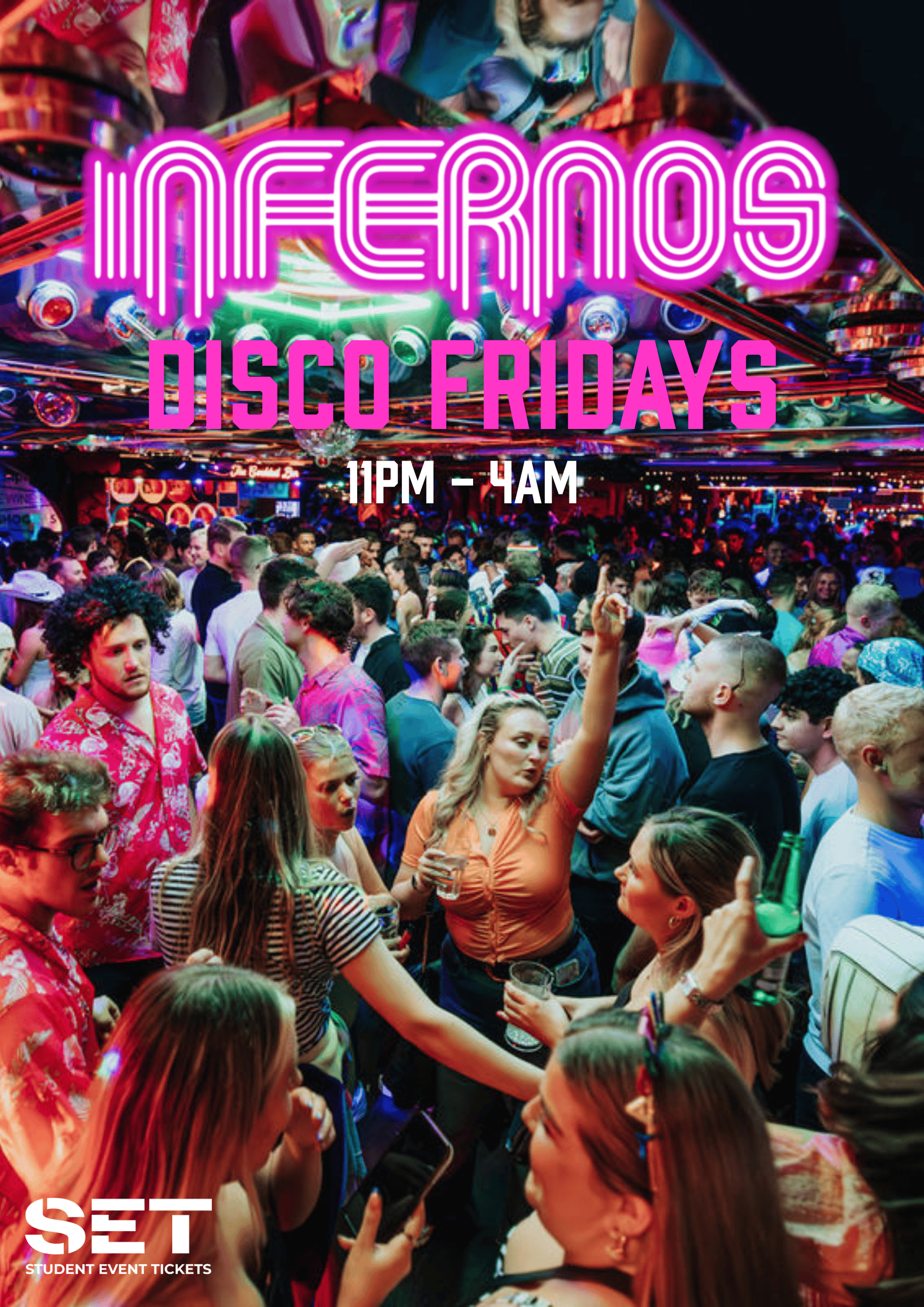 DISCO FRIDAYS @ INFERNOS CLAPHAM 25TH SEPTEMBER