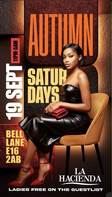  AUTUMN SATURDAYS AT LA HACIENDA 19TH OF SEPTEMBER 