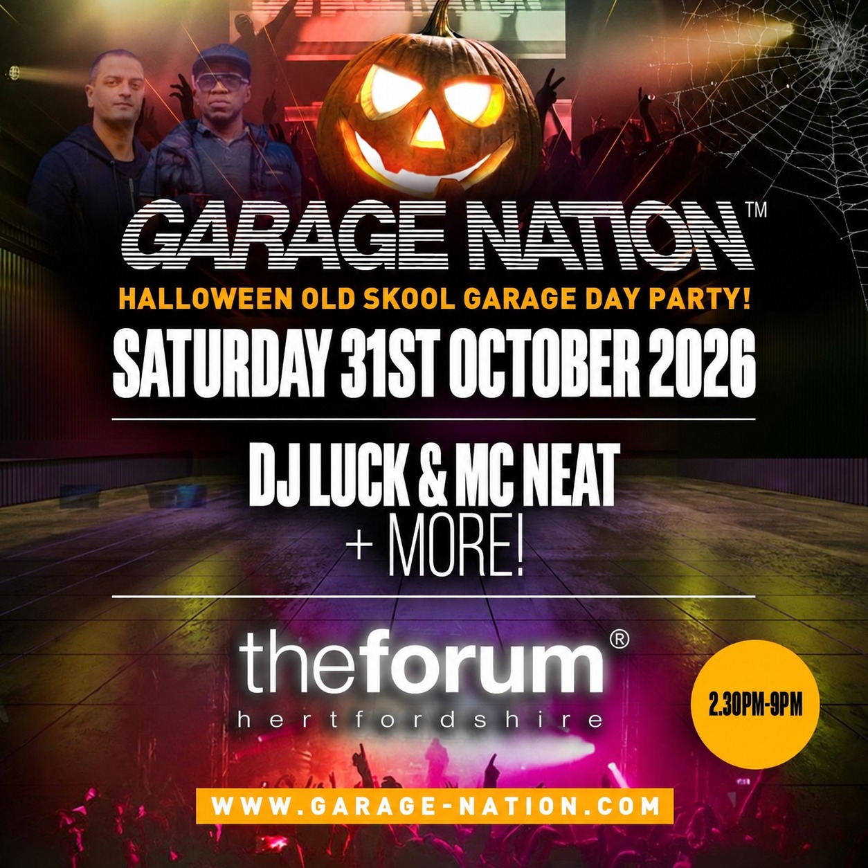 Garage Nation Hatfield Halloween Old Skool Day Party