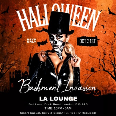 Bashment Invasion Halloween Party 