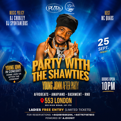 PWTS NIGHT ( YOUNG JONN AFTER PARTY) 