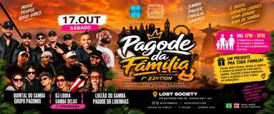  PAGODE DA FAMÍLIA – 1ª EDIÇÃO