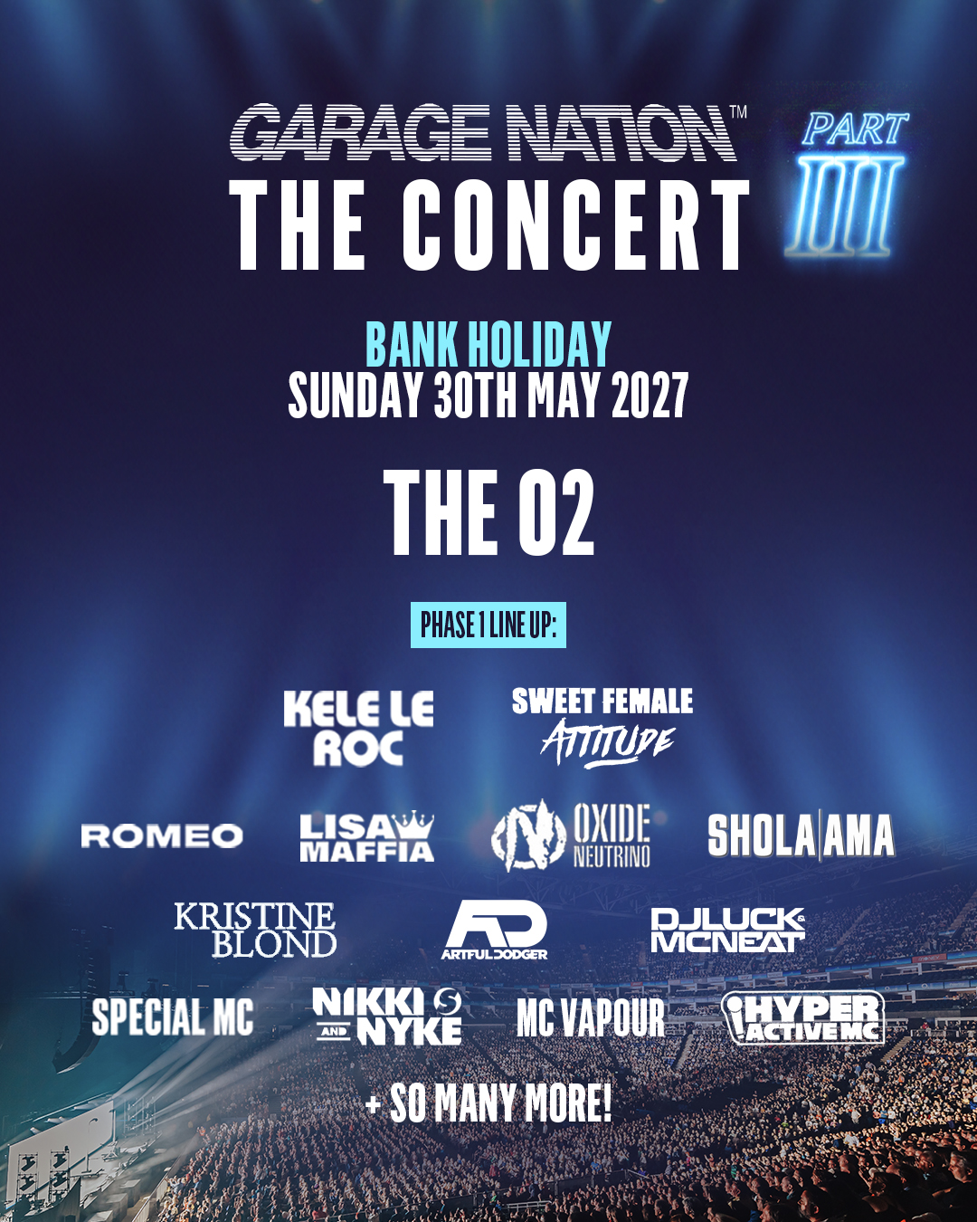 Garage Nation – The Concert 2027