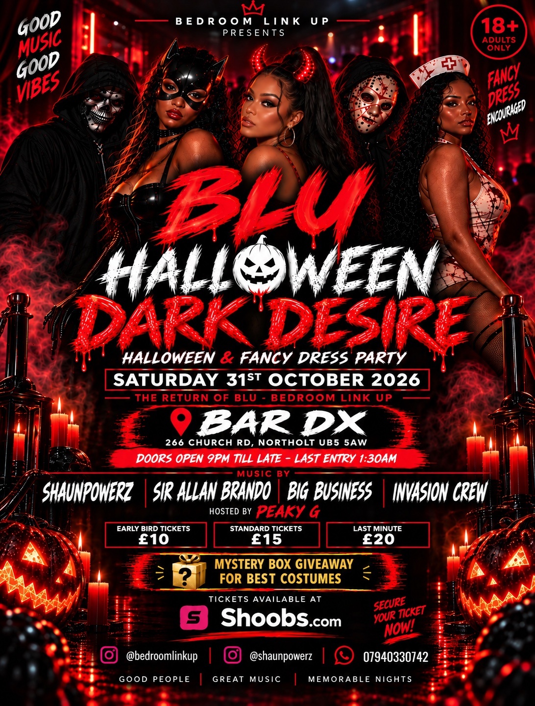 Blu Halloween Dark Desire