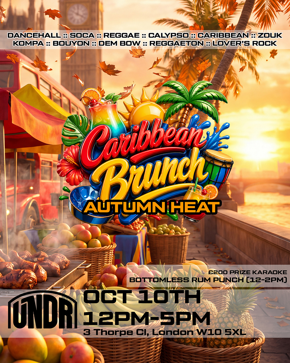 Caribbean Brunch (October) - Autumn Heat