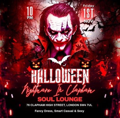 Nightmare In Clapham - Halloween Party
