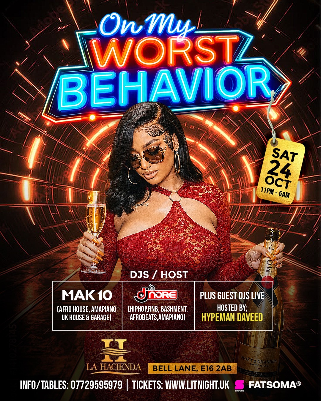 ON MY WORST BEHAVIOR @ LA LOUNGE (HACIENDA)
