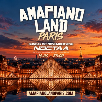 AMAPIANOLAND - Amapiano & Afrobeats Halloween Festival in Paris