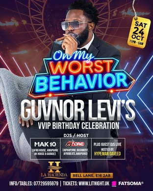 Guvnor Levi’s Vvip Birthday   