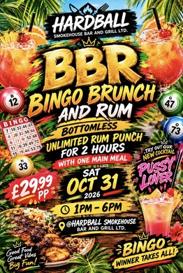 BBR BRUNCH! BINGO! BOTTOMLESS